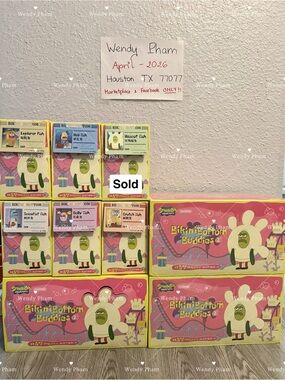 👙Bikini Bottom Buddies👙 ver.2 (🔥not released in US yet🔥) - seal set and singles